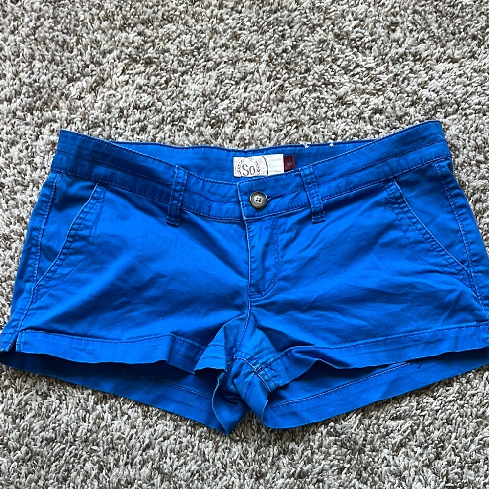 SO Low Rise Shorts Vibrant Blue